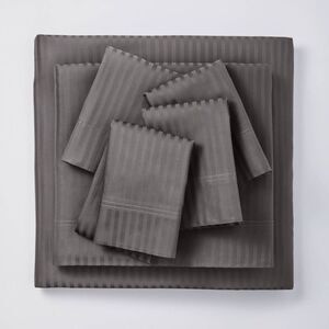 Open Box - Threshold Signature - Threshold 400 Thread Count Cotton Satee Gray